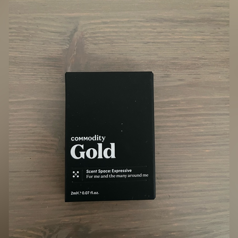 Commodity Gold 🩶 sample
